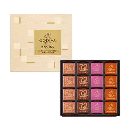GODIVA Assorted Chocolate Carré Collection 16pcs