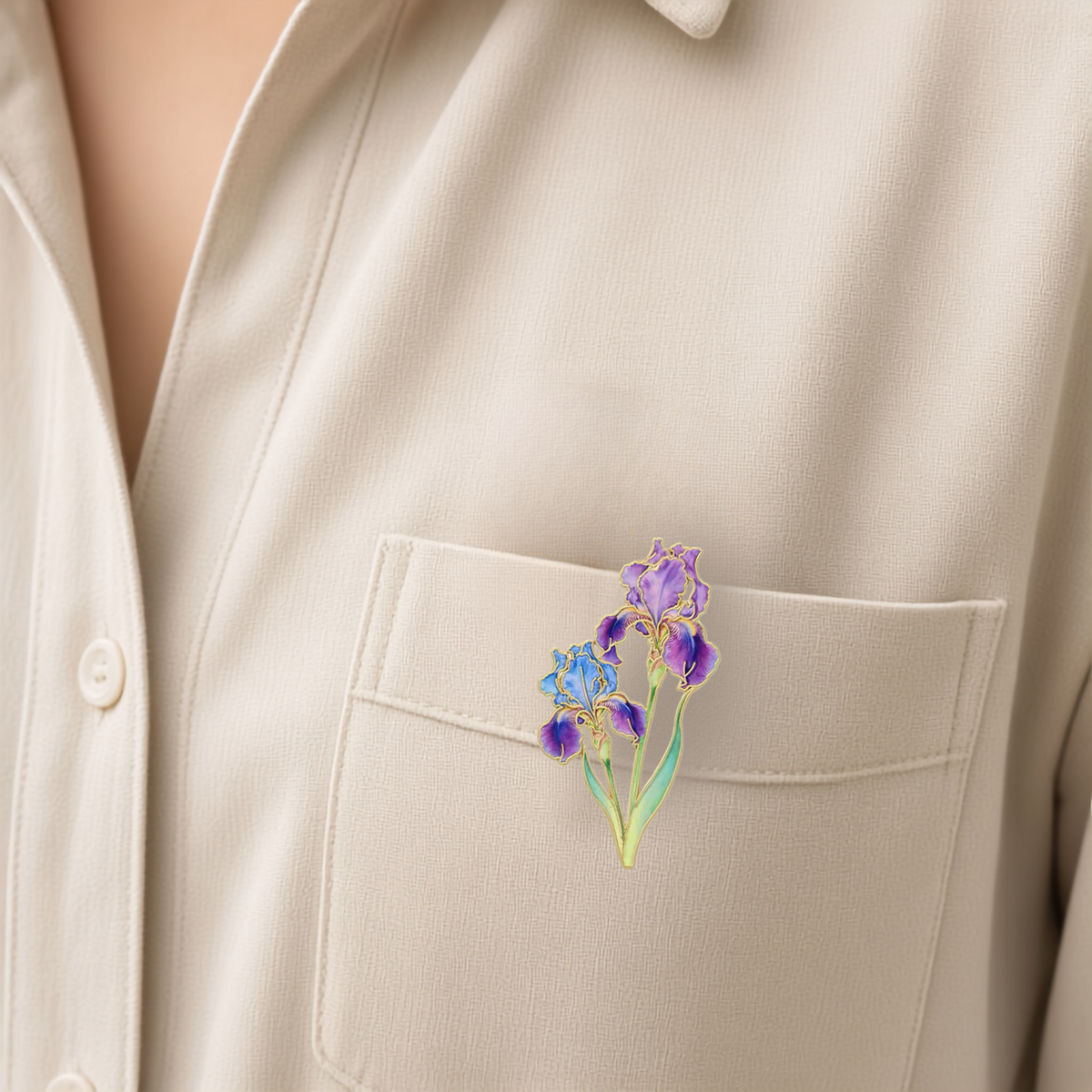 Iris Pin