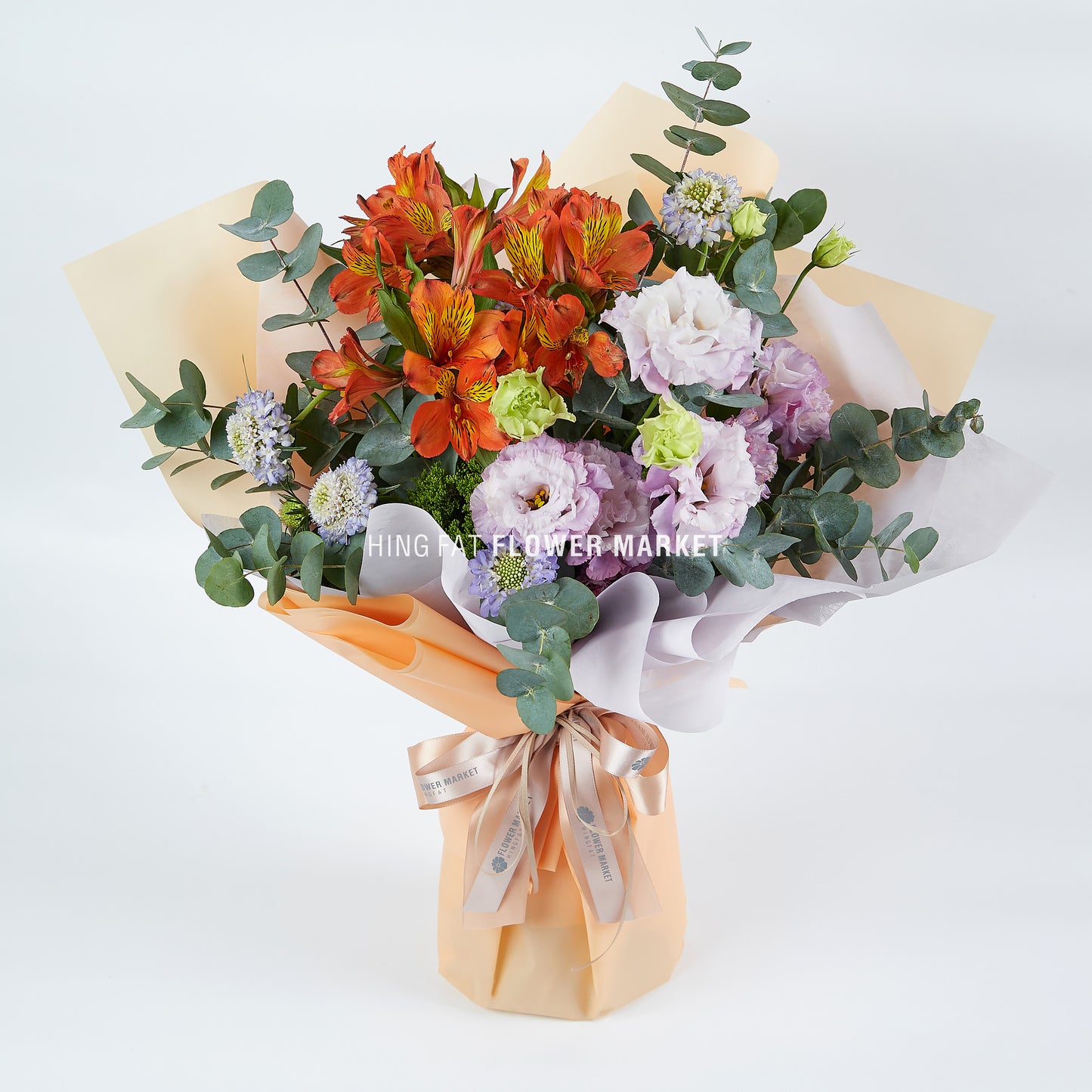 小百合桔梗花束 Alstroemeria and eustoma bouquet