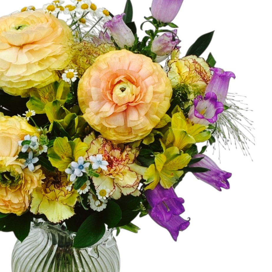 Peony bell flower gift