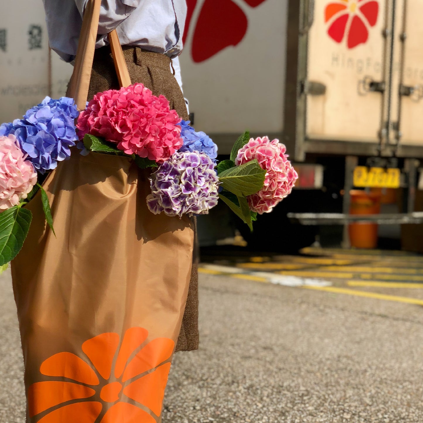 鮮花環保袋 Flower eco bag