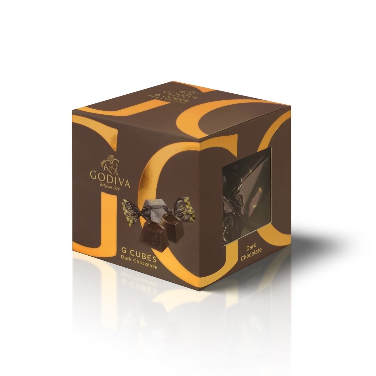 Godiva G Cube香草松露黑巧克力5顆裝