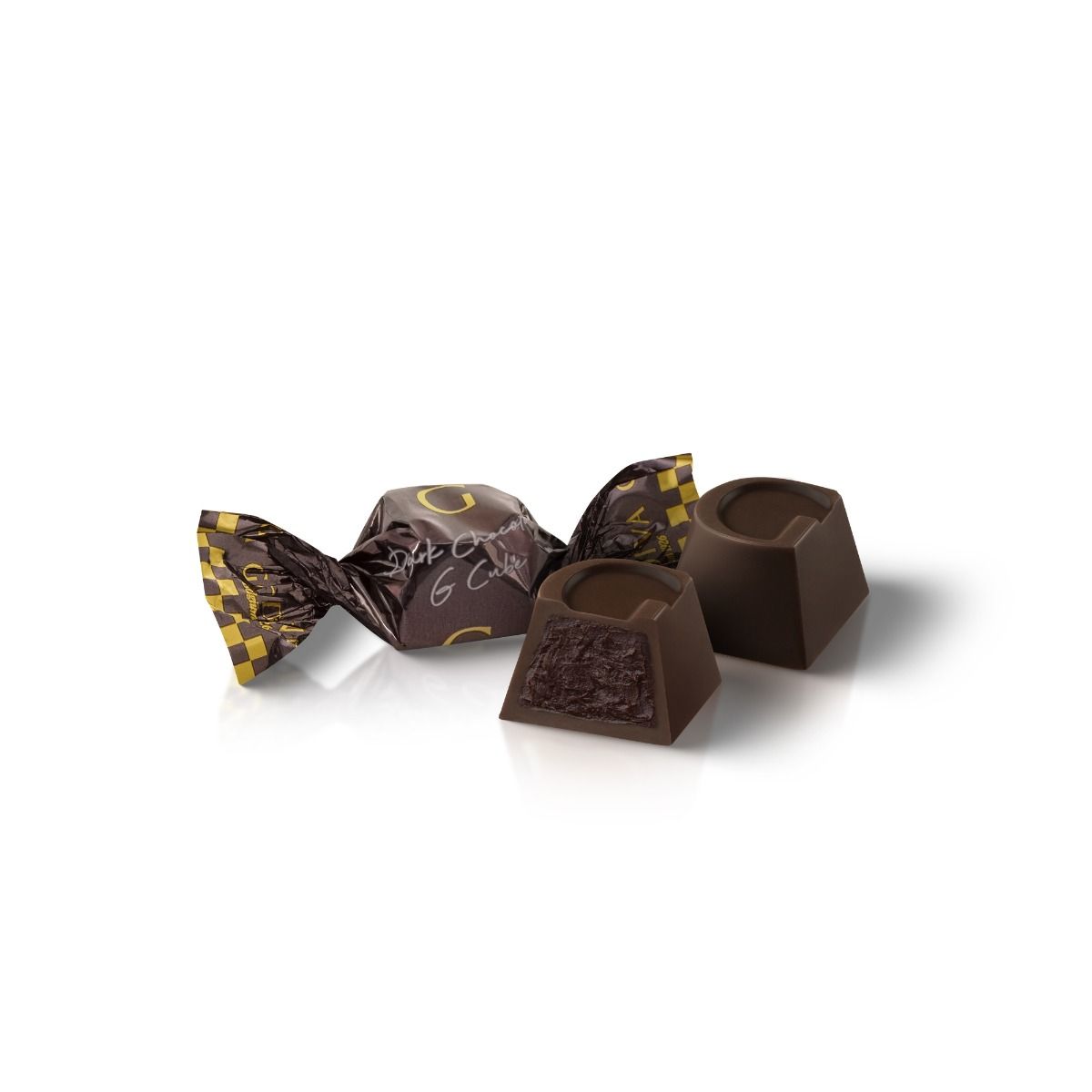 Godiva G Cube香草松露黑巧克力5顆裝