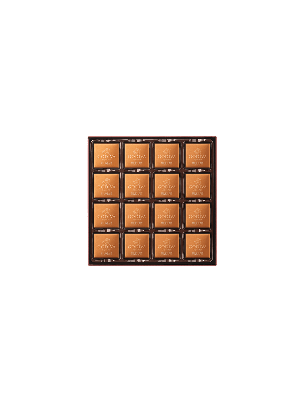 Godiva Milk Chocolate Carré Collection 16pcs