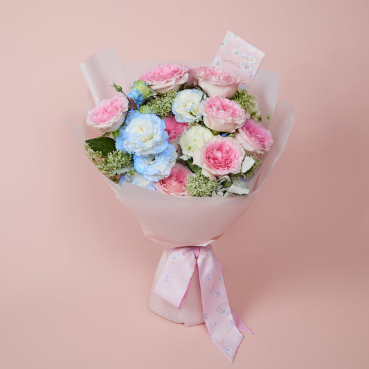 Little Twin Stars 小絲巾花束 Little Twin Stars twilly scarf bouquet