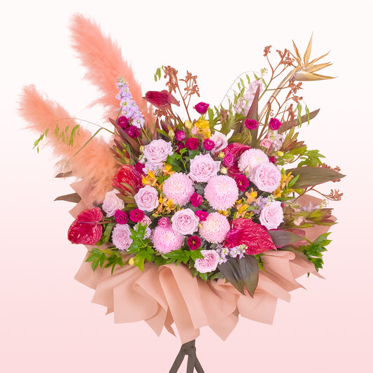Golden Paradise Bloom Basket