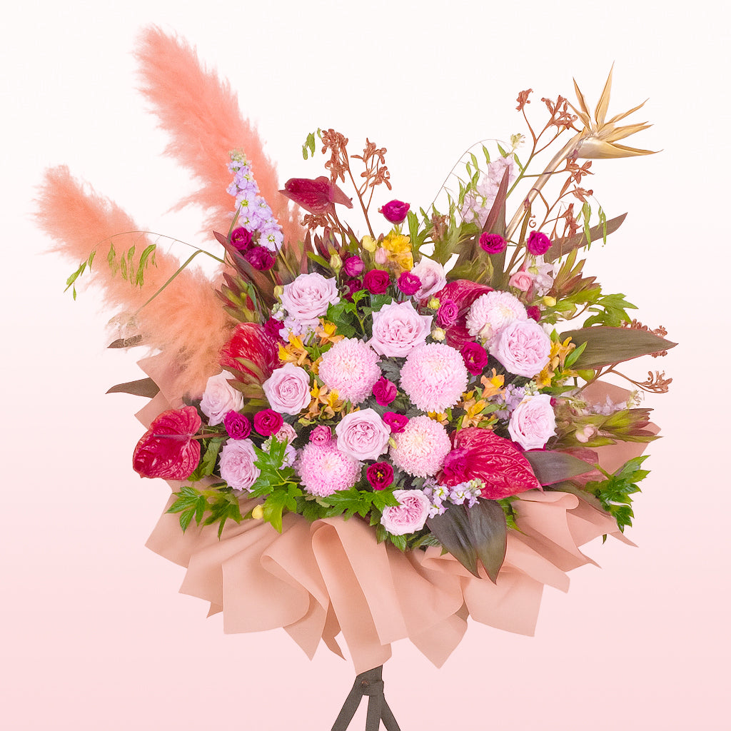 Golden Paradise Bloom Basket