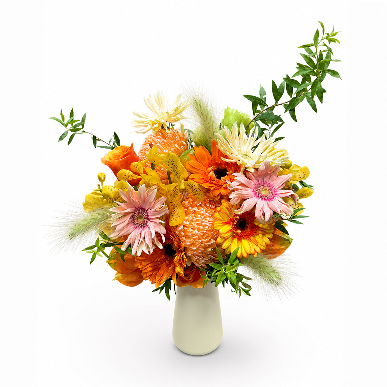 花月共圓中秋花禮+月餅禮盒