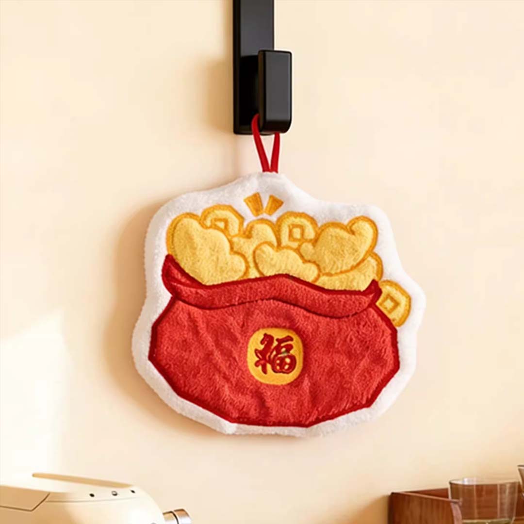 Hand Towel - Money Bag