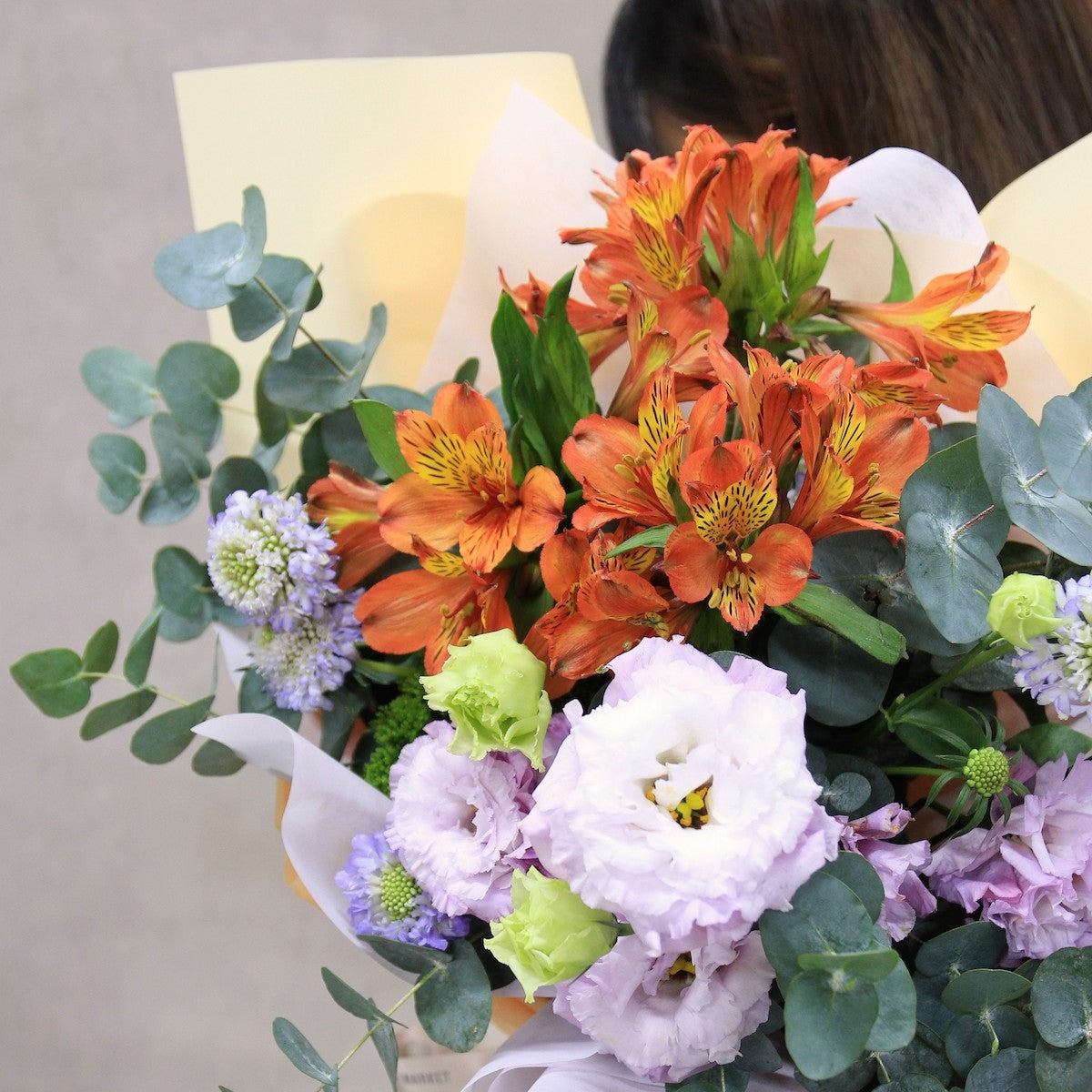 小百合桔梗花束 Alstroemeria and eustoma bouquet
