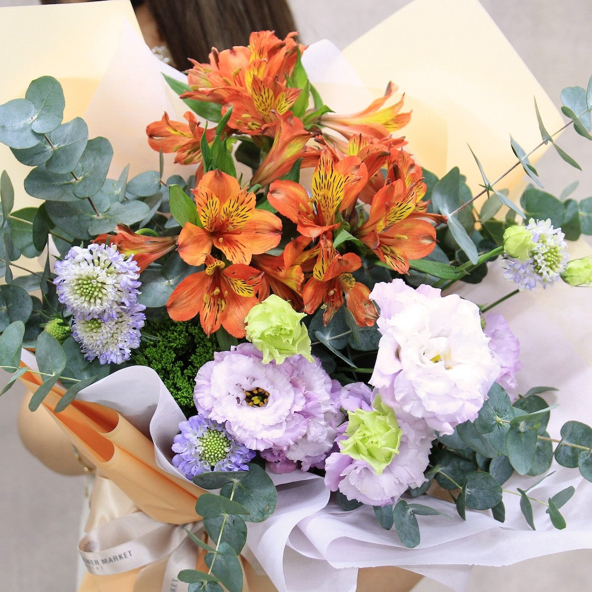小百合桔梗花束 Alstroemeria and eustoma bouquet