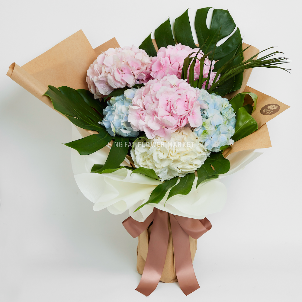 6支繡球花束 6 stems hydrangea bouquet