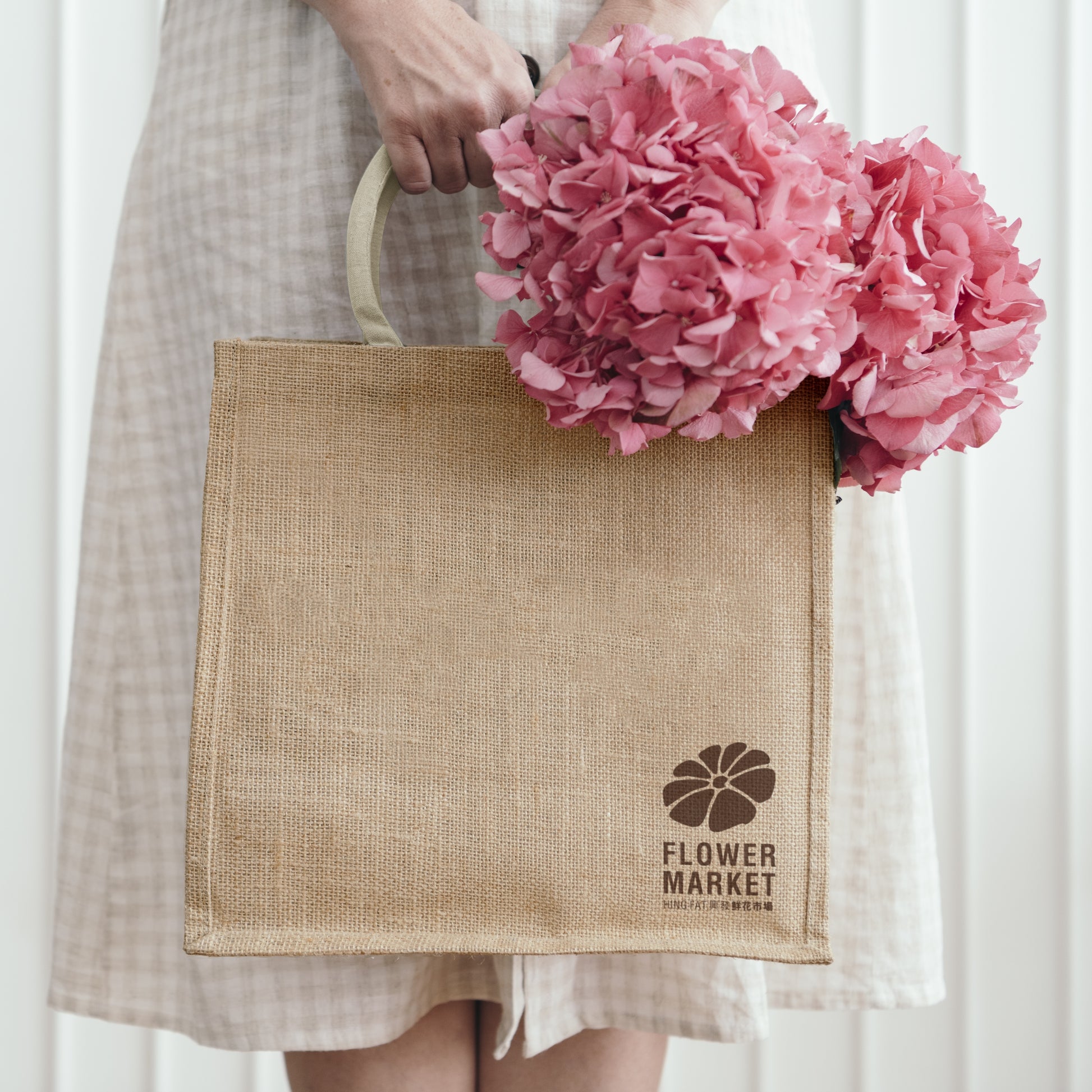 多用途麻質環保袋 Linen tote bag