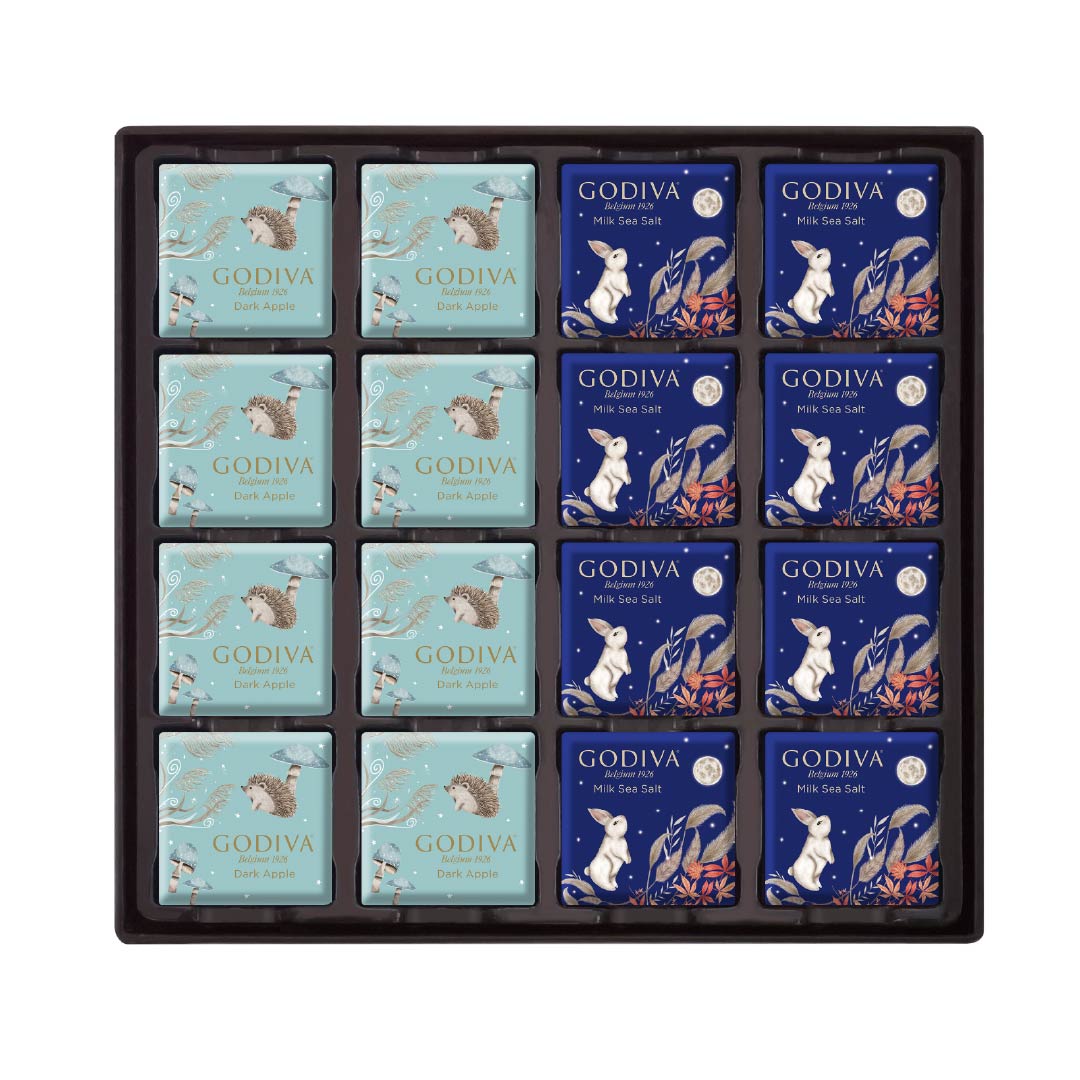 GODIVA 中秋節片裝巧克力禮盒16片裝