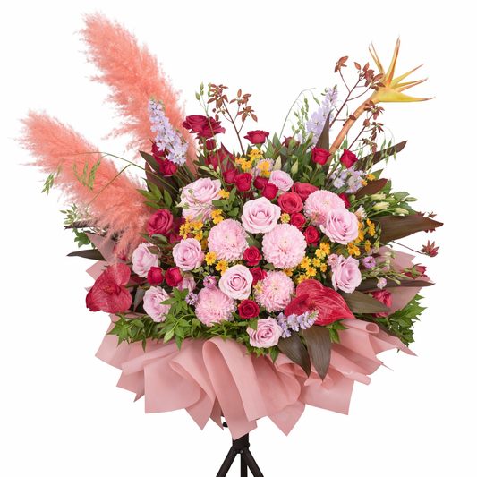 Golden Paradise Bloom Basket