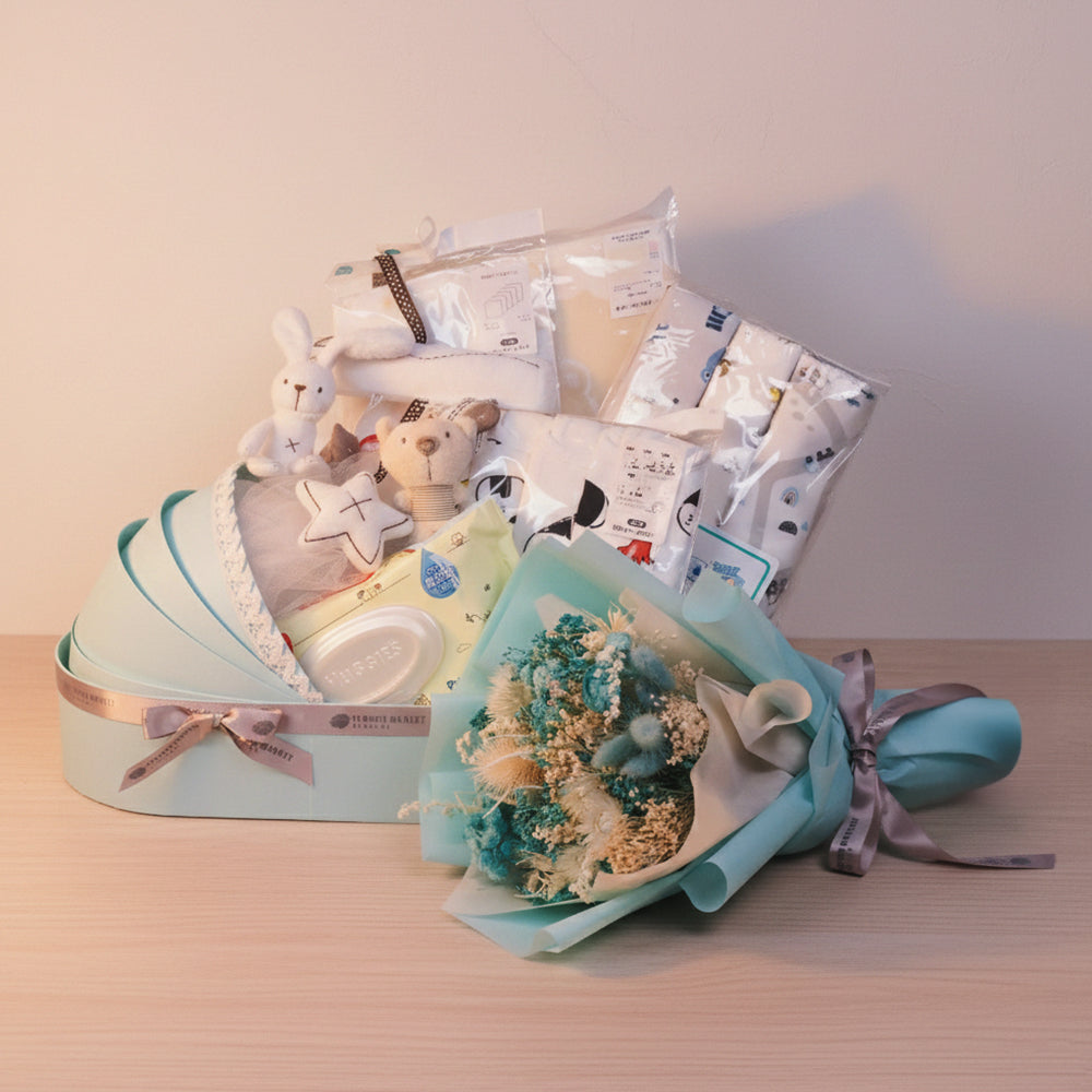 BB classic Hamper - Light Blue