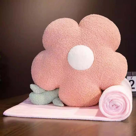 Dreamy Blossom Pillow (Red/ Yellow/ Pink, Color sent at random)