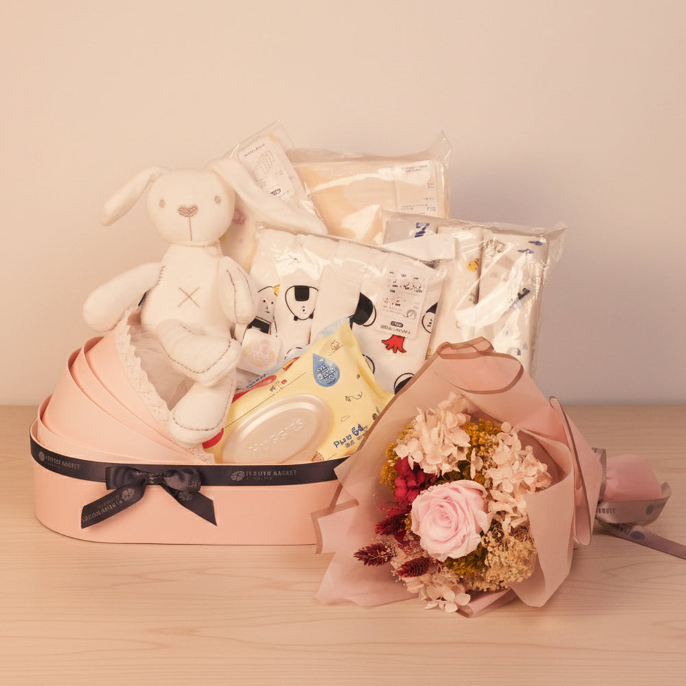 BB經典花禮組合- 粉紅