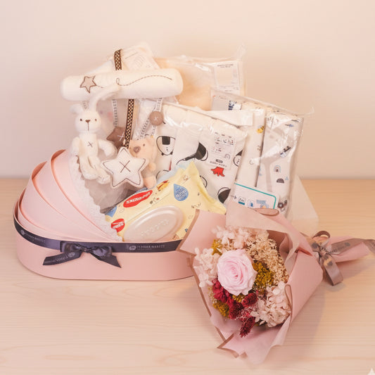 BB classic Hamper - Light Pink