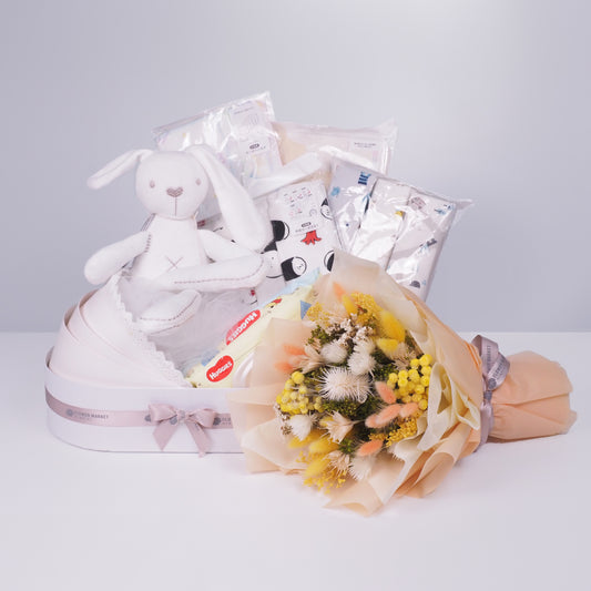 BB經典花禮組合- 白色