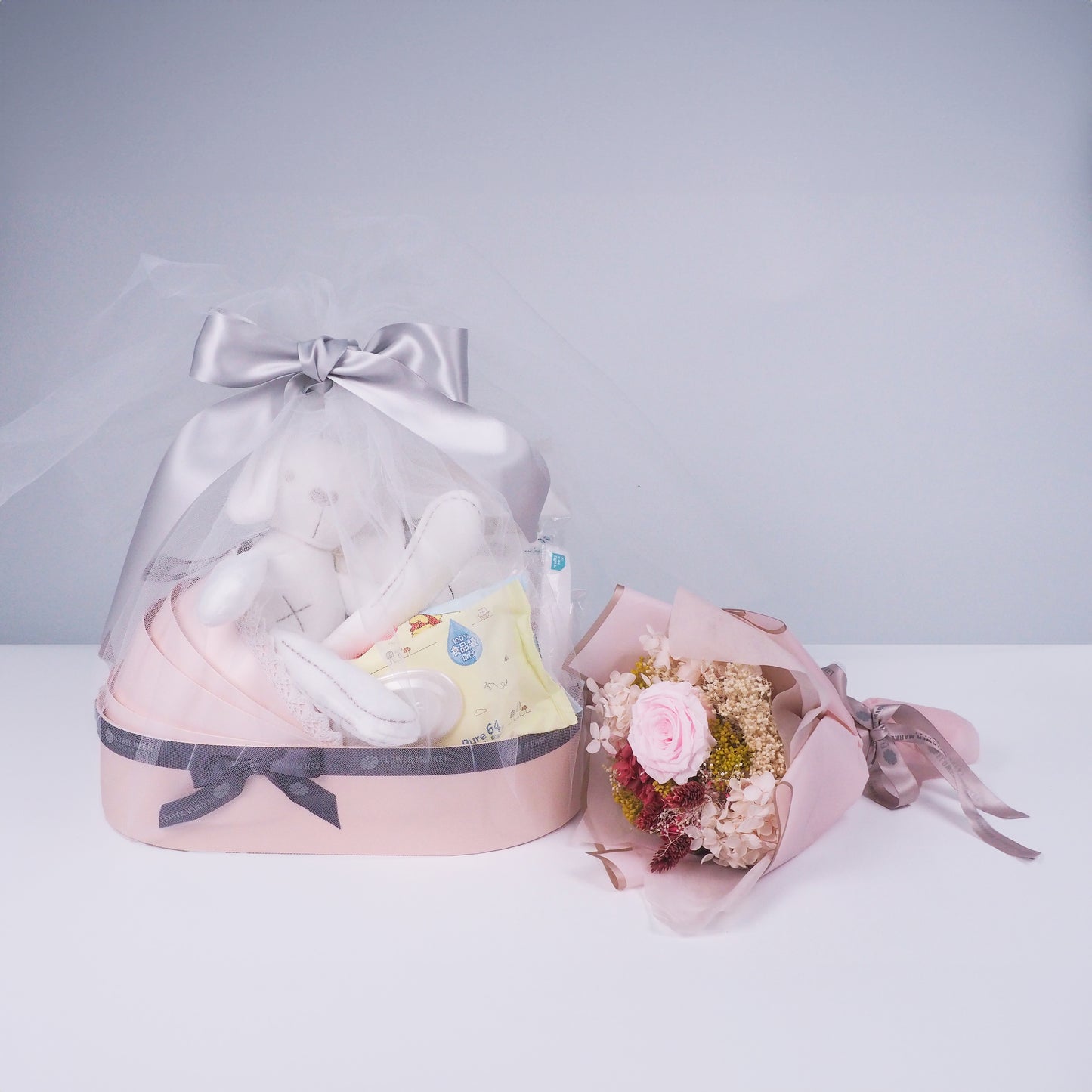 BB classic Hamper - Light Pink