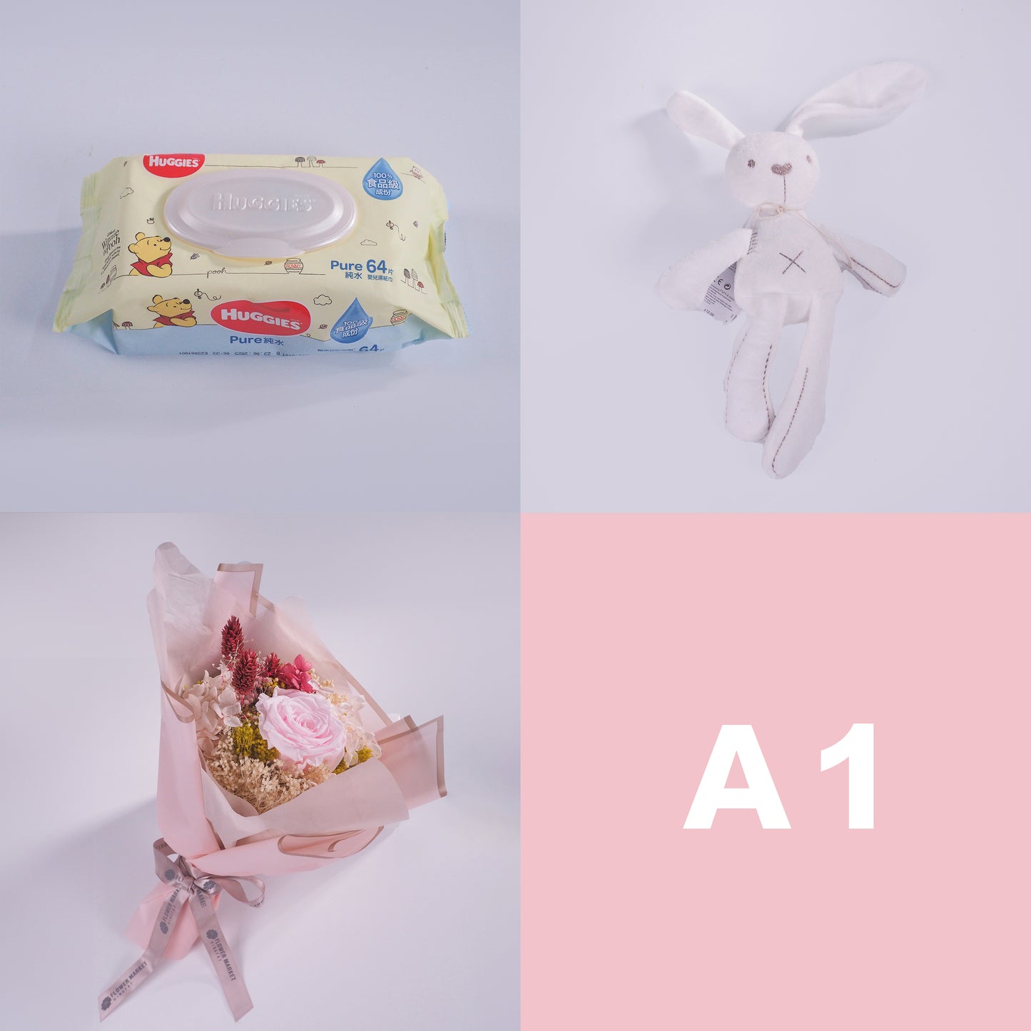 BB classic Hamper - Light Pink