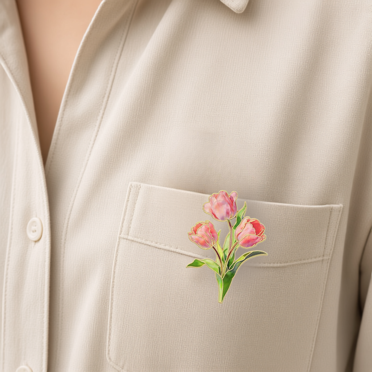 Tulip Pin