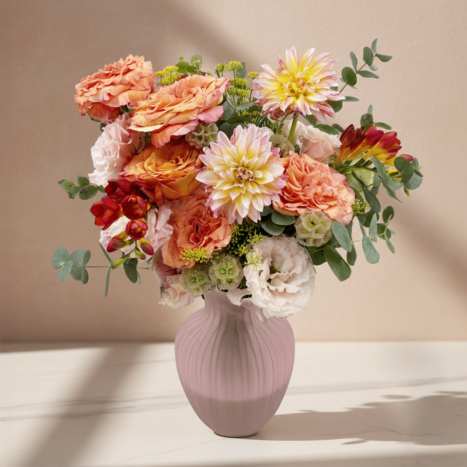 Orange Rose Dali Flower Gift