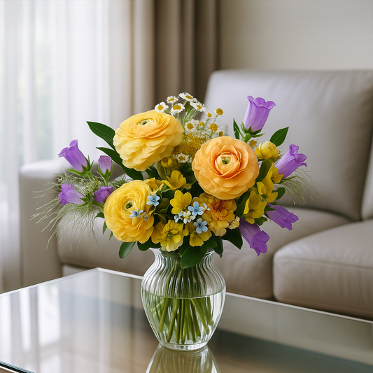 Peony bell flower gift