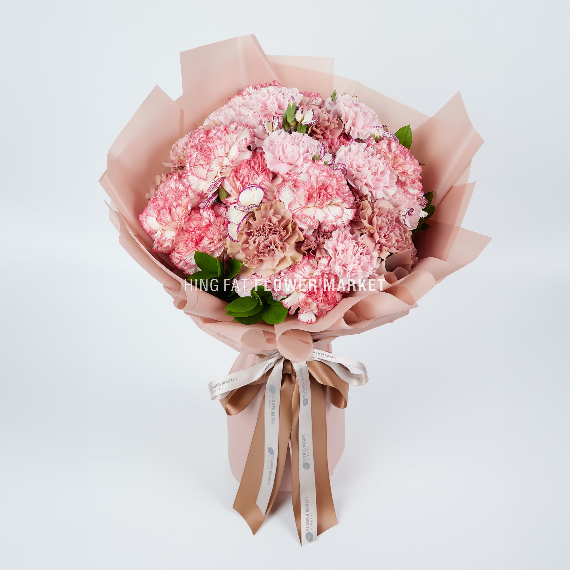 粉色康乃馨花束 Pink carnation bouquet