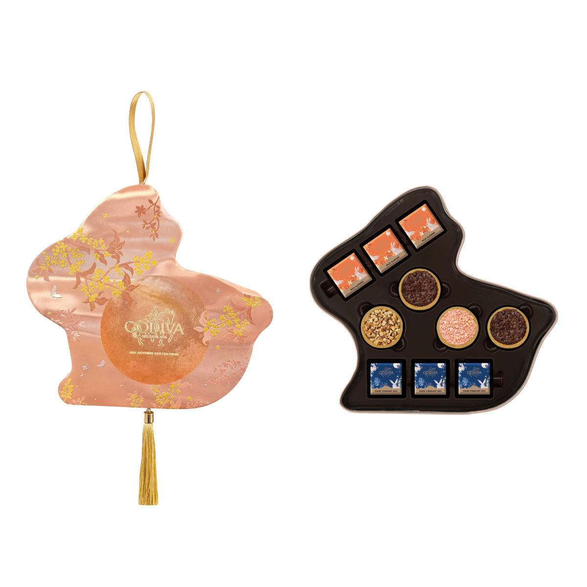 GODIVA Mid-Autumn Chocolate Carré Gift Box (12pcs)
