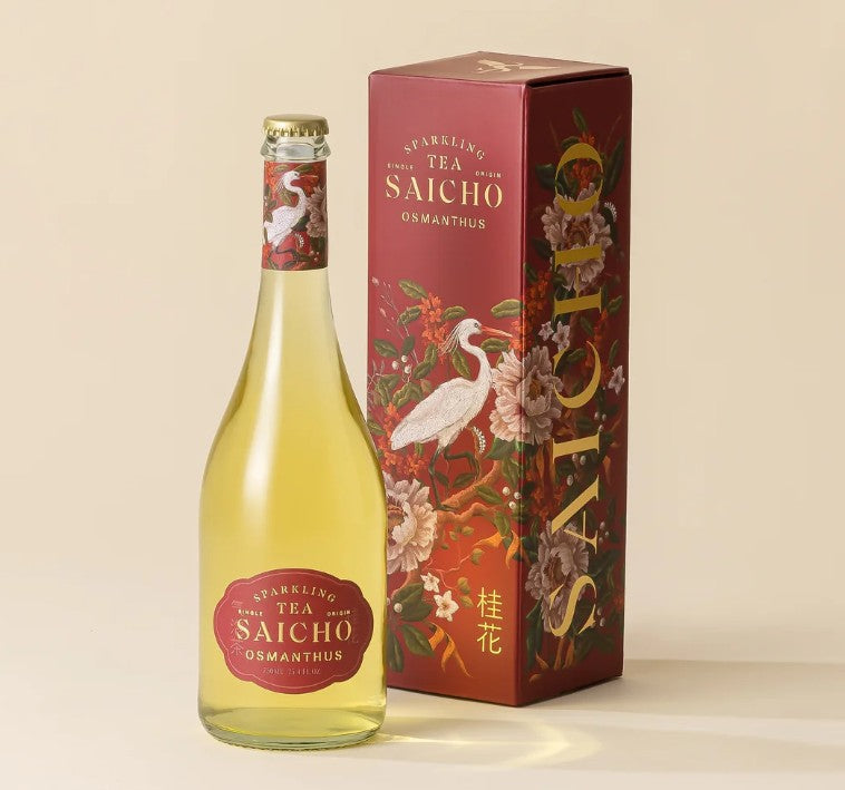 Saicho Osmanthus Sparkling Tea 750ML