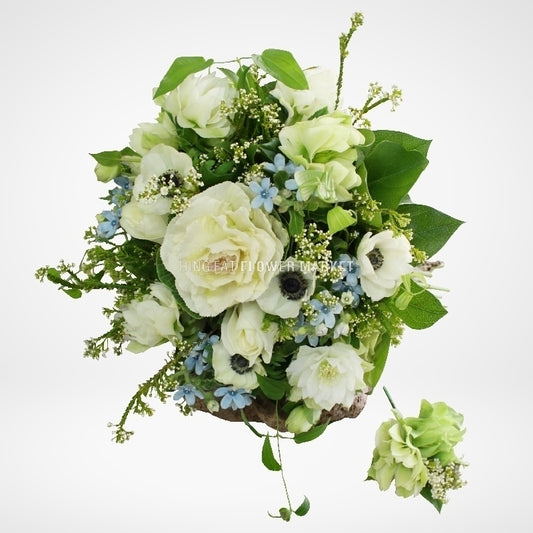 葉牡丹聖誕玫瑰花球 Brassica and helleborus winterbells bridal bouquet