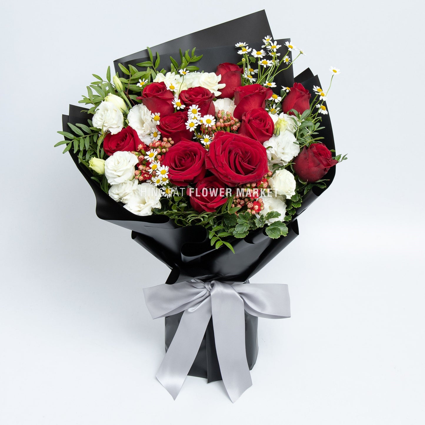 紅玫瑰桔梗花束 Red rose and eustoma bouquet