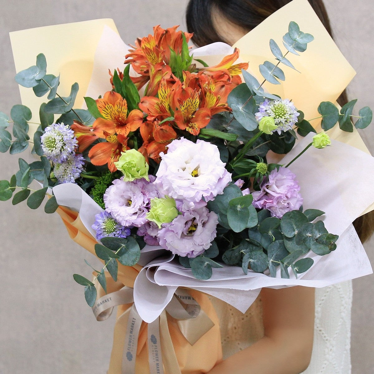 小百合桔梗花束 Alstroemeria and eustoma bouquet