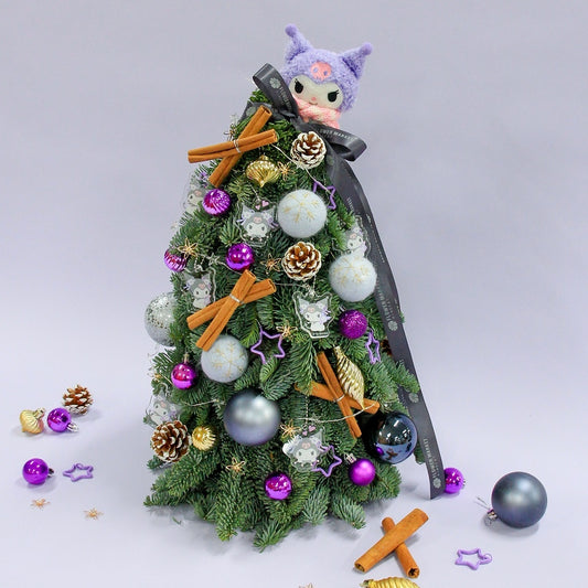 Kuromi Mini Christmas tree DIY kit (40cm)