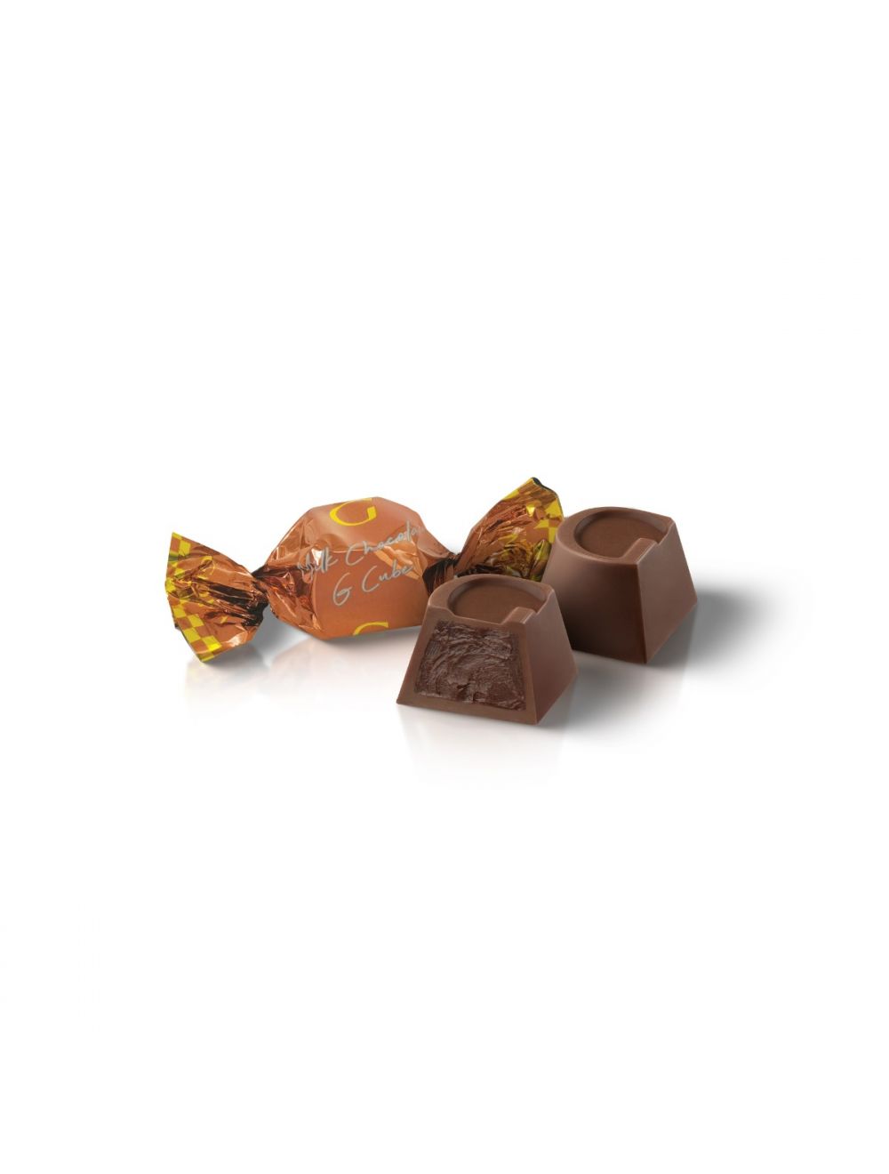 Godiva Milk Chocolate G Cube Truffle 5pcs