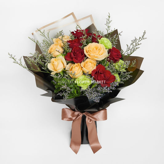 玫瑰康乃馨花束 Rose and carnation bouquet