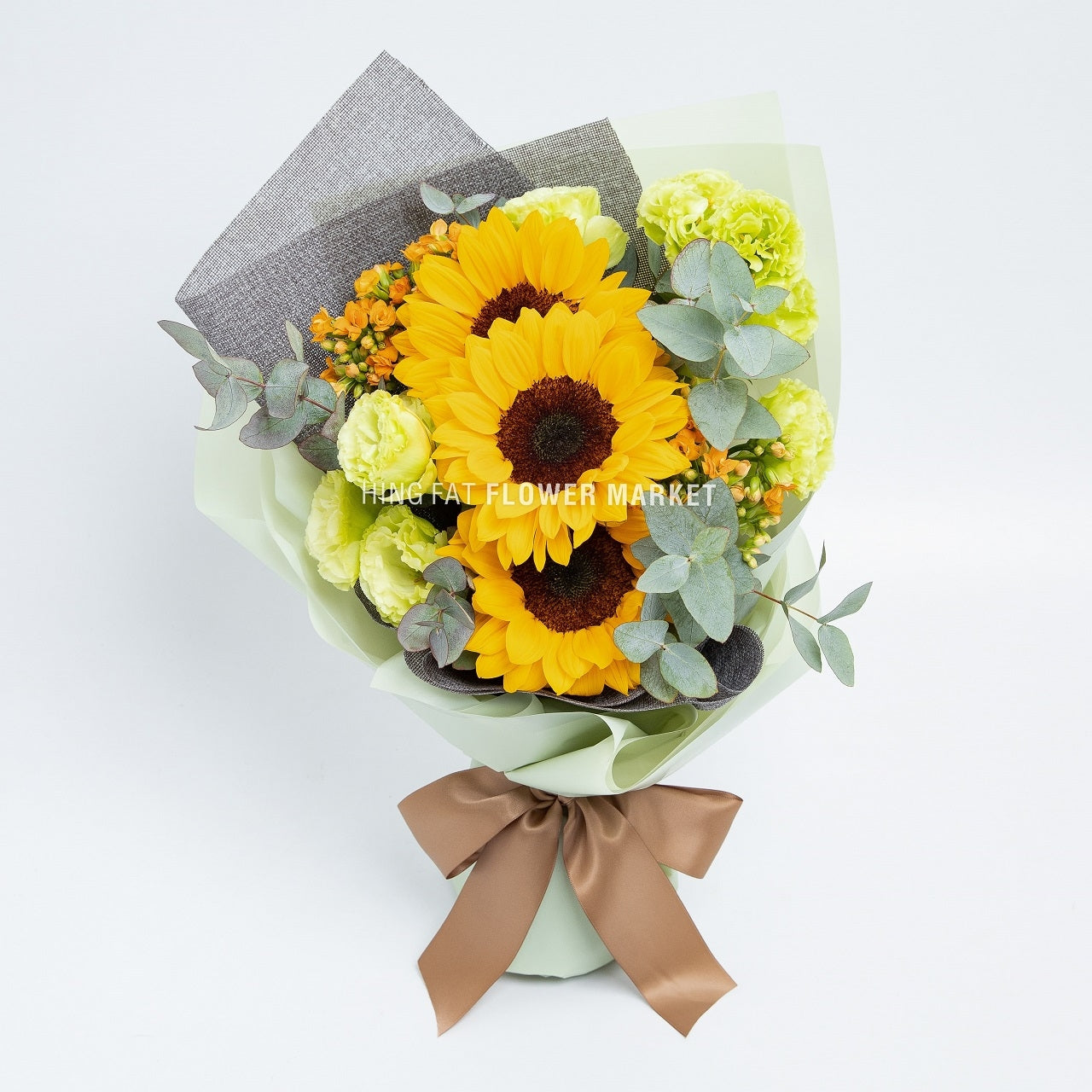 向日葵桔梗花束 Sunflower and eustoma bouquet